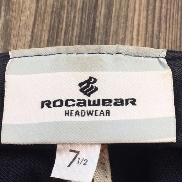 ROCAWEAR Fitted Hat Size 7.5 Gently Used Hot - Picture 8 of 8